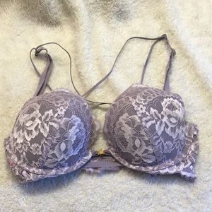 32D purple lasenza bra